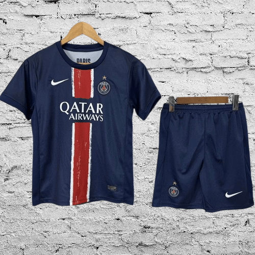 Ensemble Enfant PSG 2025 - 2026 (Édition Champions League) - MaillotPlug